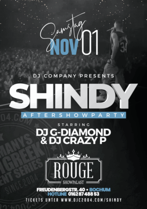 Alternative view of 01.11.2025 - Shindy Live on Stage - Rouge Showpalast