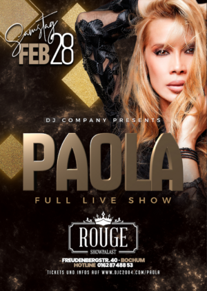 28.02.2026 - Paola - Rouge Showpalast, Bochum