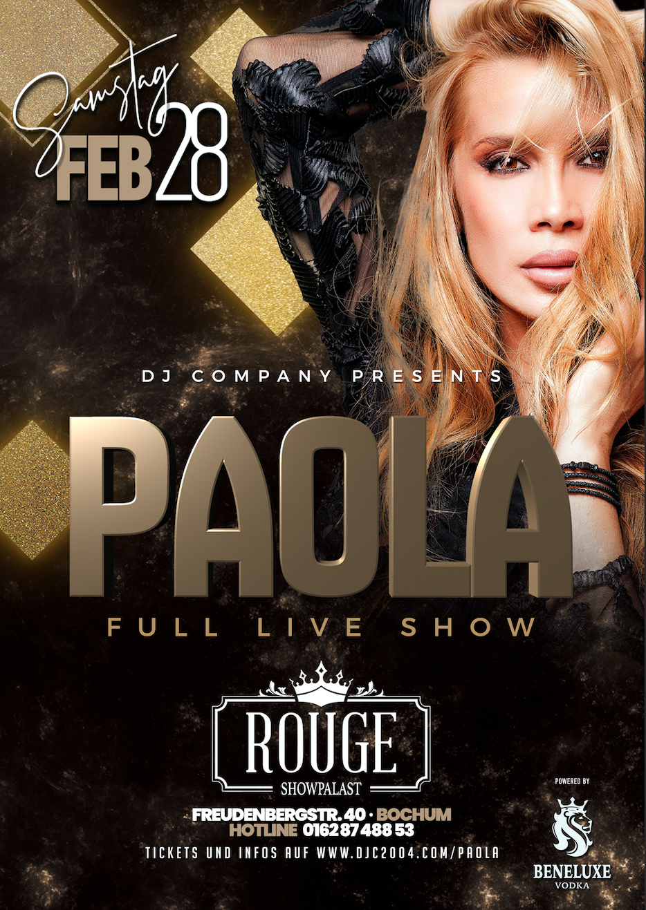28.02.2026 - Paola - Rouge Showpalast, Bochum